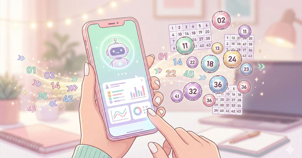 ChatGPTに貼るだけでOK！ロト6当選番号の整理テンプレート